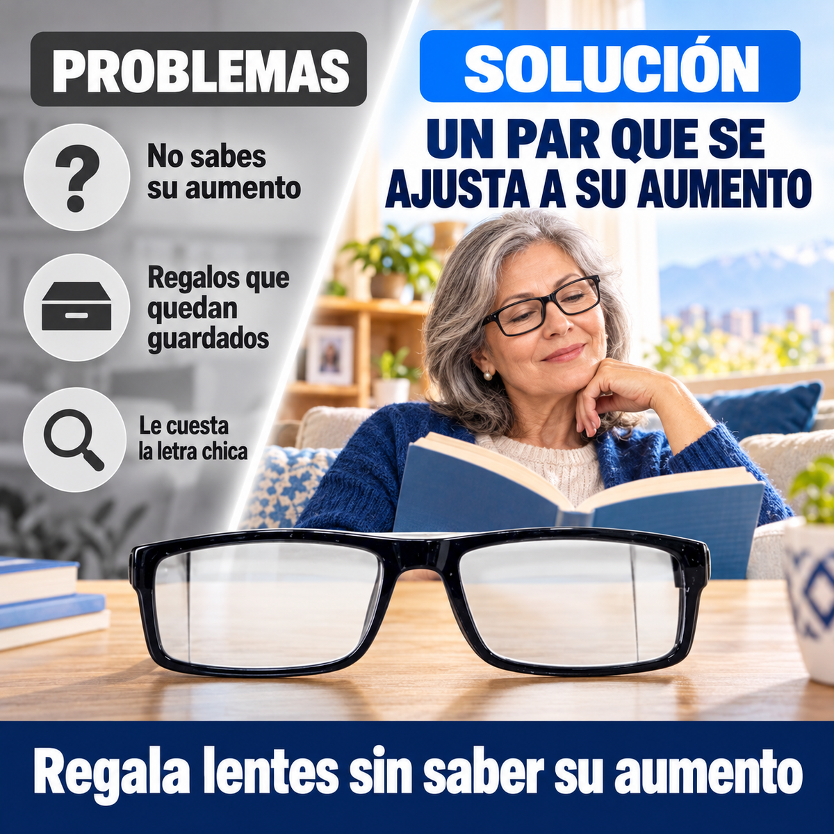 MiraBien – Regala lentes sin saber su aumento