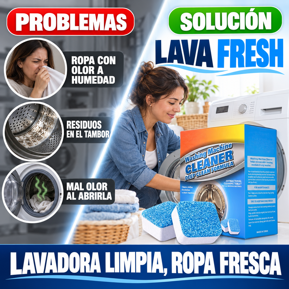 LavaFresh – Adiós al olor a humedad en tu ropa