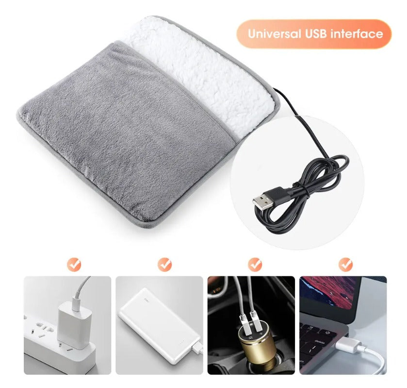 Calentador Eléctrico para Pies USB | Calor y Comodidad al Instante