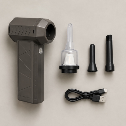 Mini Aspirador Y Soplador Recargable