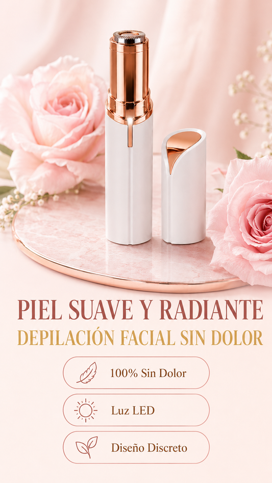 DEPILADOR MUJER FACIAL PORTATIL PREMIUM