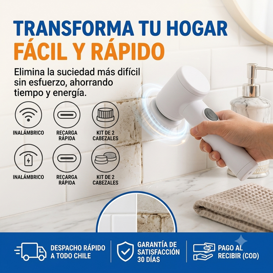Cepillo De Limpieza Eléctrico 5 En 1