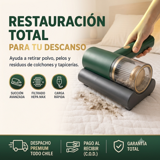 Aspiradora Portátil Colchón Anti-acaros