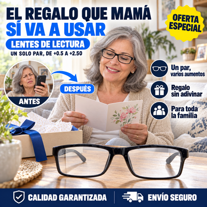 MiraBien – Regala lentes sin saber su aumento