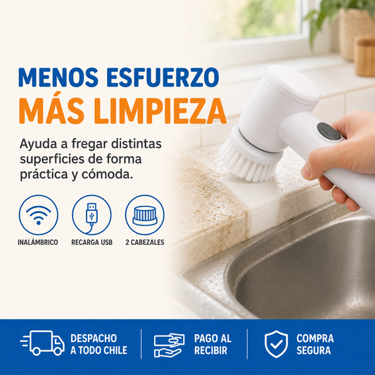 Cepillo De Limpieza Eléctrico 5 En 1