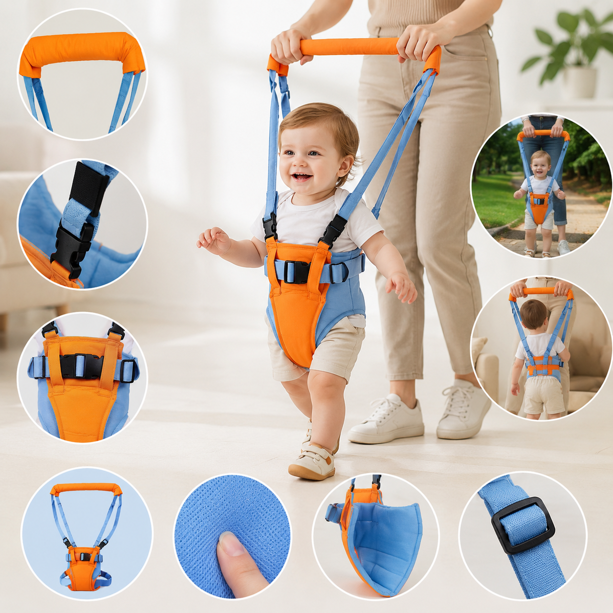 Arnés de Aprendizaje para Bebés | Acompaña Sus Primeros Pasos