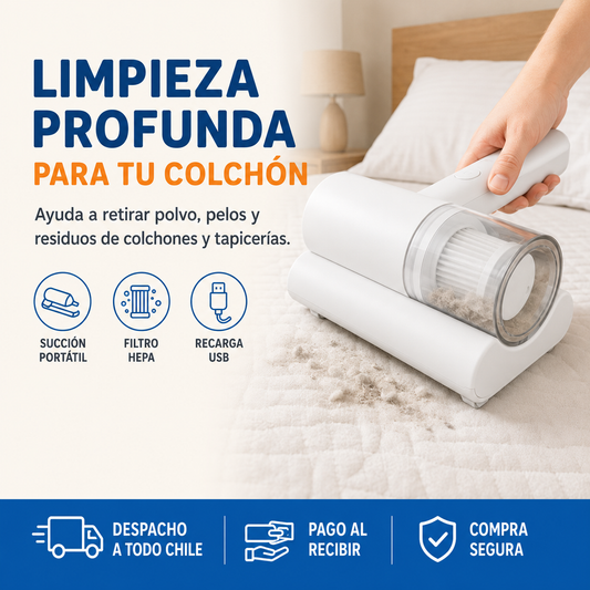Aspiradora Portátil Colchón Anti-acaros