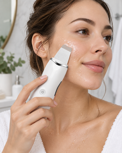 Uso del limpiador facial