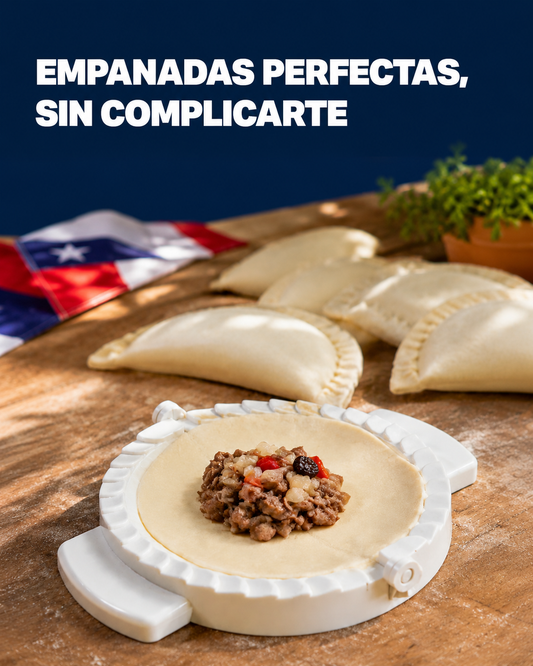 Molde de empanadas: Empanadas perfectas, sin complicarte