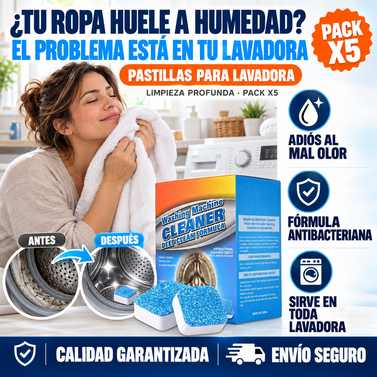 LavaFresh – Adiós al olor a humedad en tu ropa