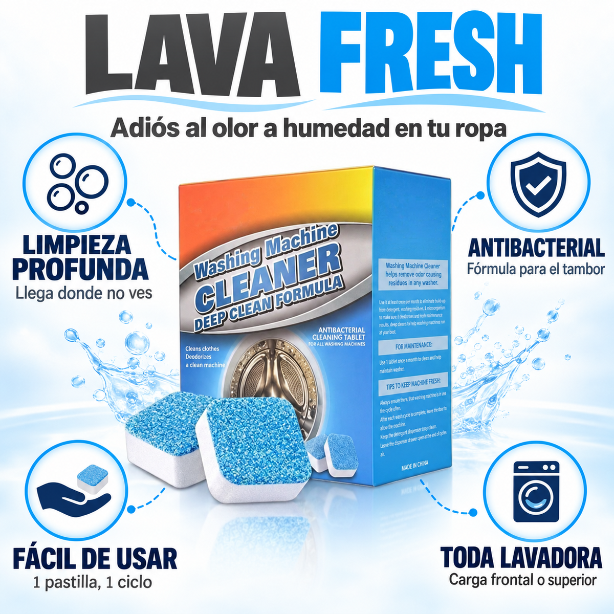 LavaFresh – Adiós al olor a humedad en tu ropa
