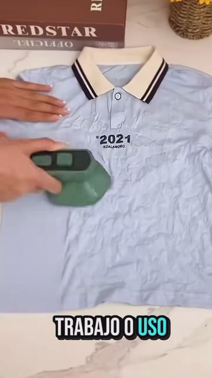 Mini Plancha a Vapor Portátil 2 en 1 | Ropa Impecable Donde Estés