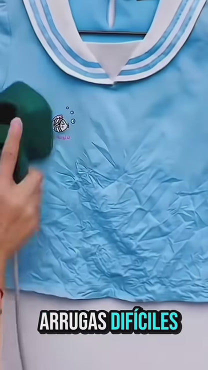 Mini Plancha a Vapor Portátil 2 en 1 | Ropa Impecable Donde Estés
