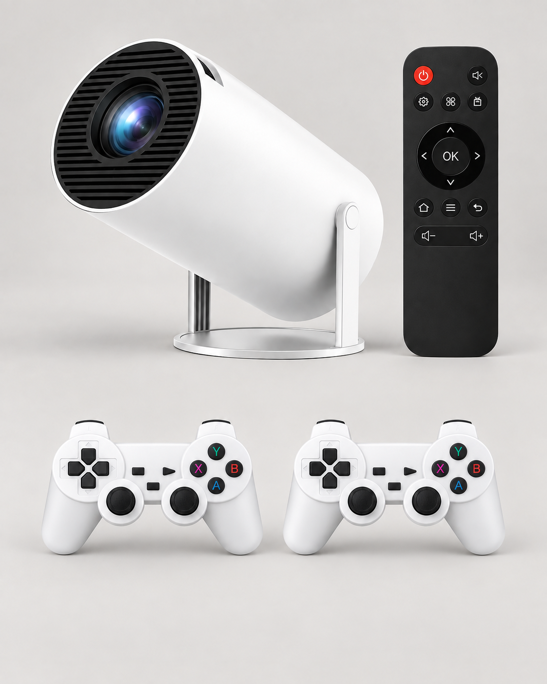Mini Proyector 2 en 1 con WiFi y Bluetooth